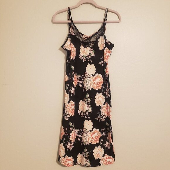 Derek Heart floral summer dress Size L NWT - Picture 1 of 5